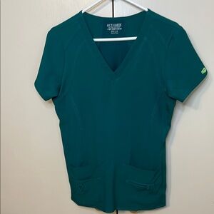 Activate by Med Couture medium green scrub top.